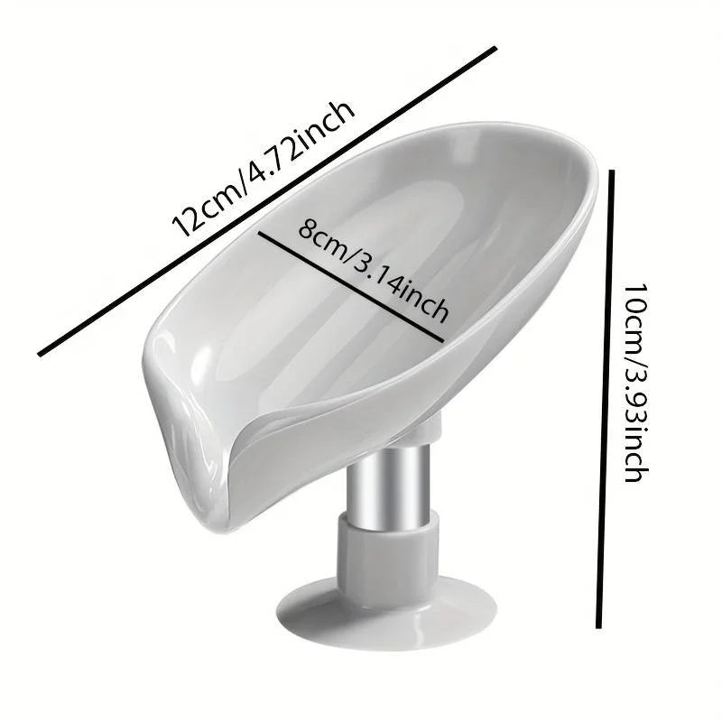 Soap Box Drain Soap Holder Bathroom Accessories Suction Cup Soap