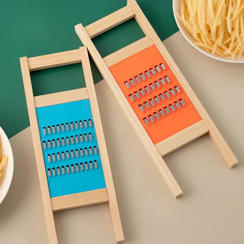 Wooden Vegetable Grater Potato Slicer Household Vegetable Fruit carrot