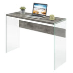 Table Home Furniture for Sitting Room Faux Birch Desk Coffee Side Living Tea